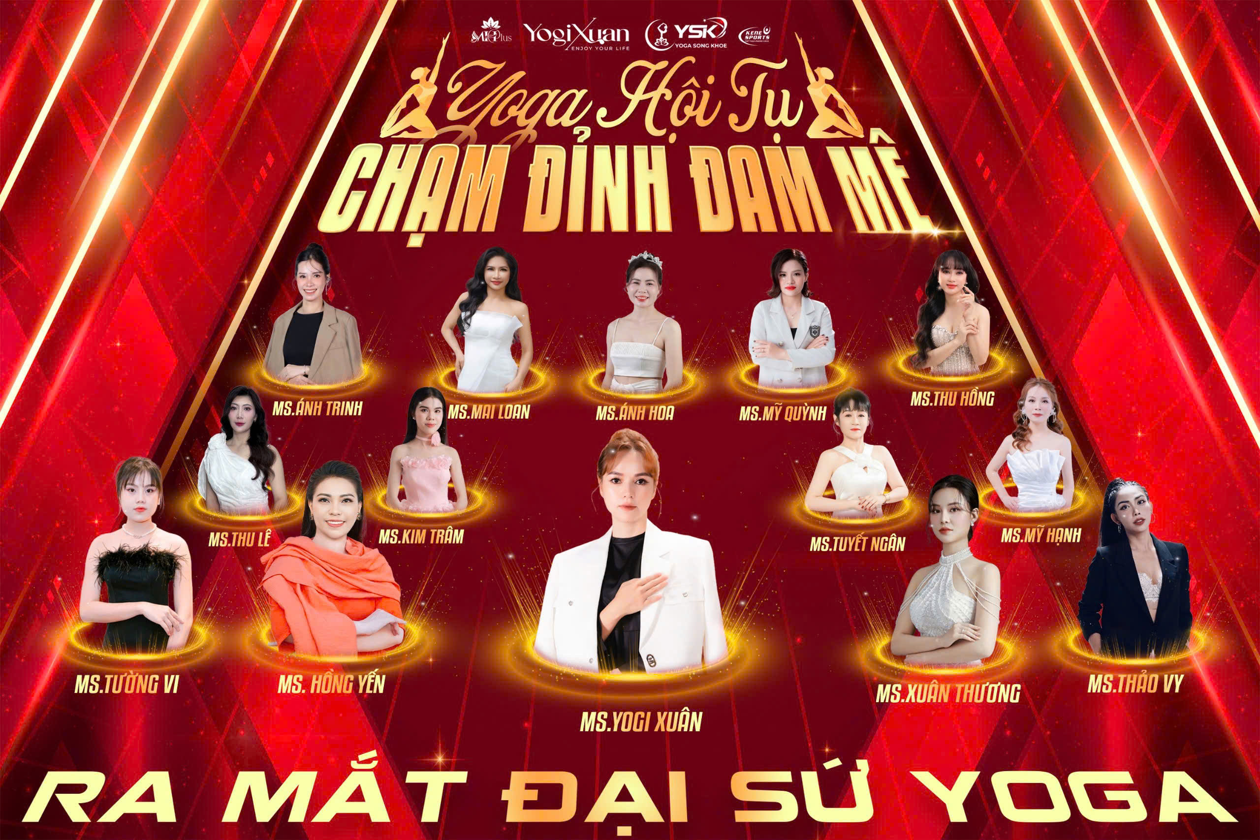 Đại sứ Yoga tỏa sáng
