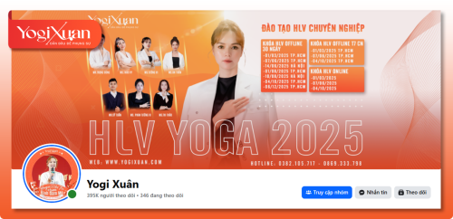 Khóa đào tạo HLV Yoga 30 ngày