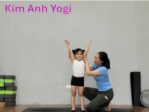 Phát triển vận động ở trẻ với yoga