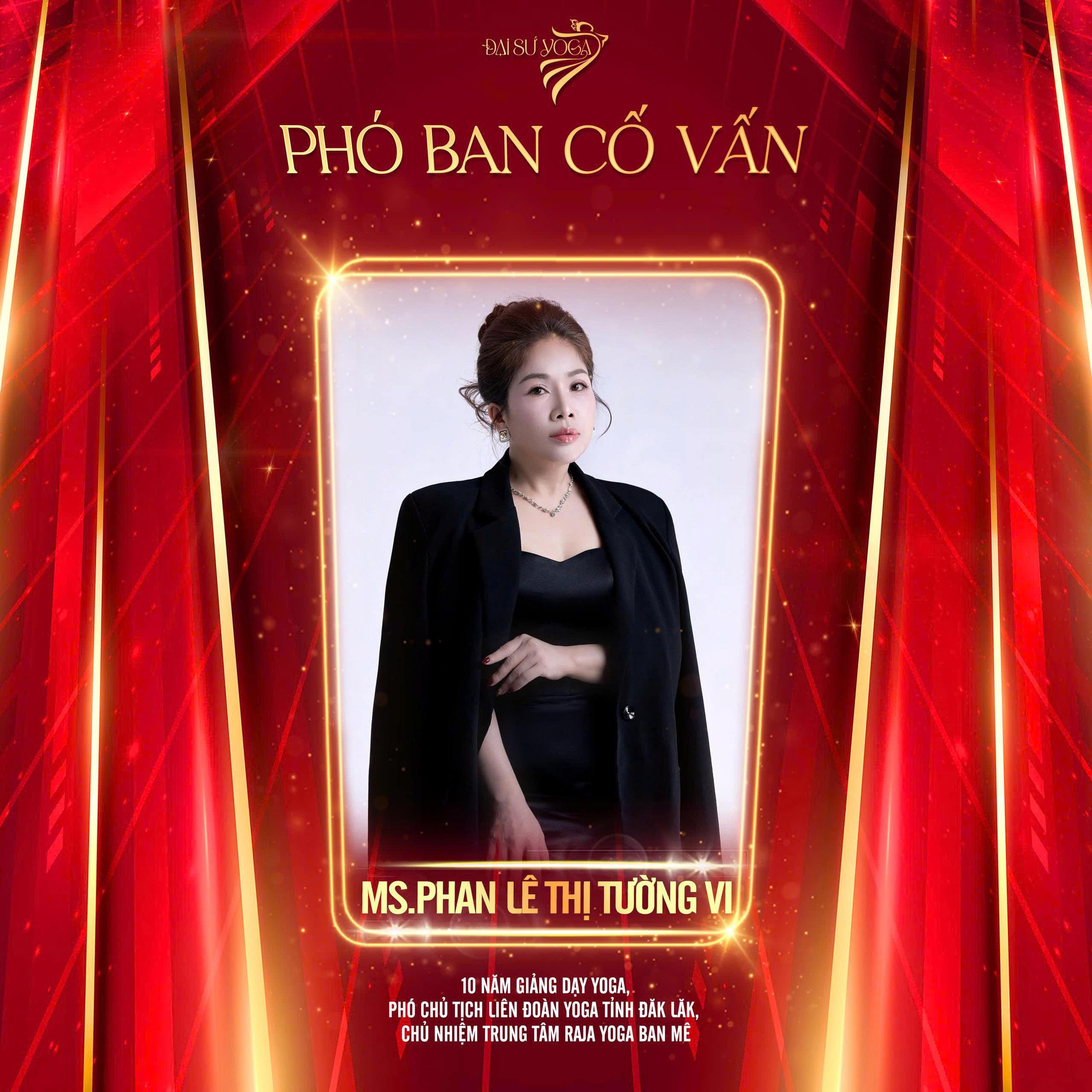 Phó Ban Cố Vấn Cô Phan Lê Thị Tường Vi