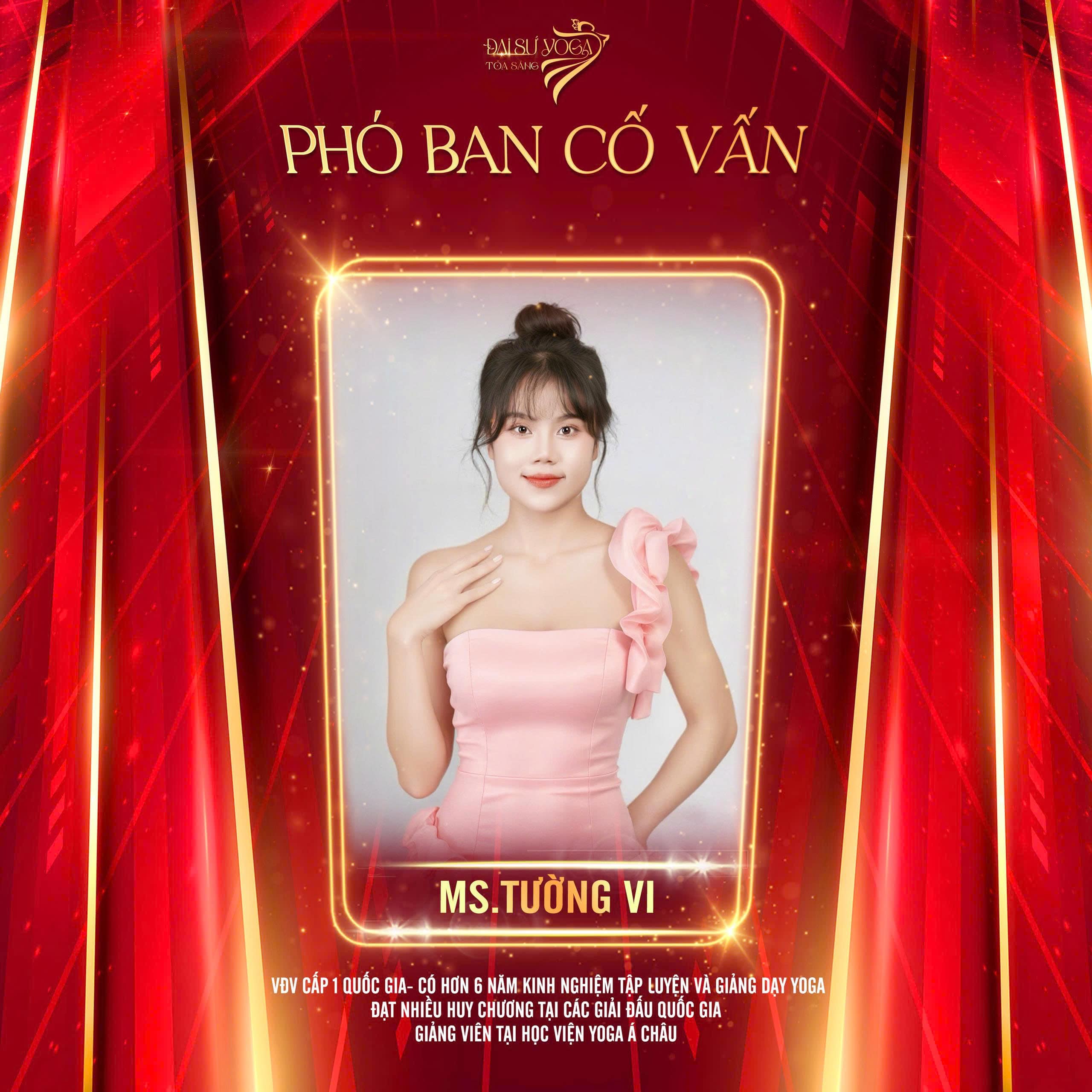 Phó Ban Cố Vấn – Cô Tường Vi