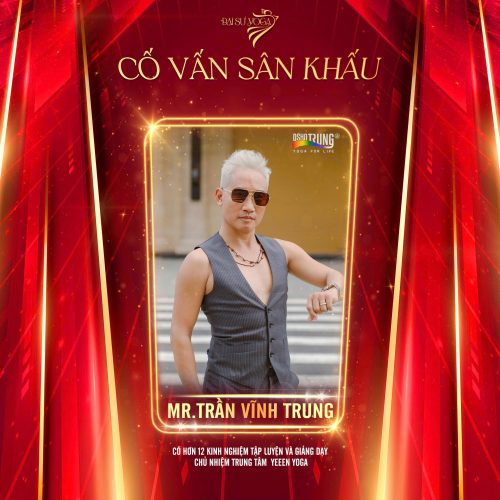 Thầy Trần Vĩnh TrungChủ nhiệm Trung tâm Yeeen Yoga, hơn 12 năm kinh nghiệm giảng dạy – đào tạo. Thầy là người mang đến sự cân bằng giữa kỹ thuật chính xác và tinh thần kết nối, giúp học viên hiểu sâu và thực hành đúng.