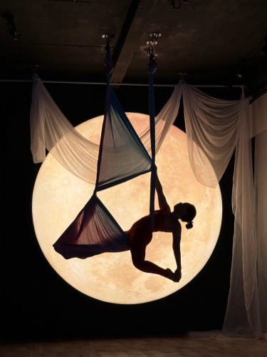 lớp yoga cơ bản của cô Hòa tại Hà Nội